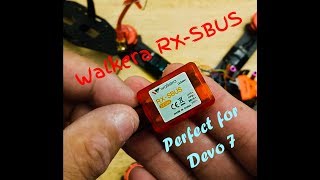 Walkera Receiver PPM SBUS for DEVO7 [upl. by Betteann]