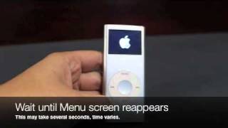 How to Restart iPod Nano 2nd Generation [upl. by Arracot]