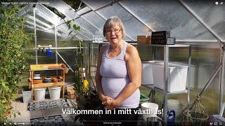 Växthus 124m²  Hemma hos kund reportage [upl. by Sinoda]