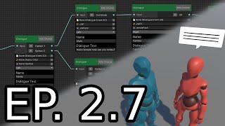 Unity Dialogue Editor Tutorial made with graph view Part 27  Nodes [upl. by Lyckman215]