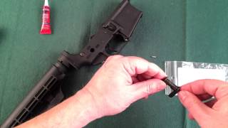 AR15 How to install an ambidextrous safety [upl. by Eisaj963]