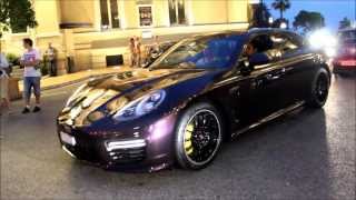 The All New Porsche Panamera Turbo huge sound  HUGE acceleration [upl. by Eedyak]