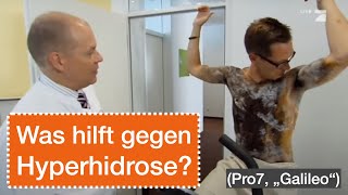 Was hilft gegen Hyperhidrose [upl. by Abih105]