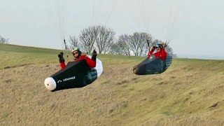 Paragliders in Tandem 👀 [upl. by Yrreg]