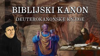 Biblijski kanon  deuterokanonske knjige  apokrifne knjige Sveto pismo [upl. by Thgiwed]