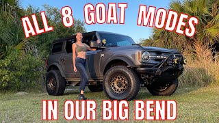 ALL 8 GOAT MODES ENABLED IN THE NEW FORD BRONCO VIA FORSCAN [upl. by Ursulette612]