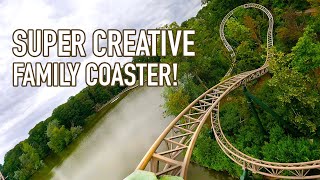 Wakala Front Row POV Bellewaerde  Gerstlauer Family Coaster [upl. by Ennahteb975]