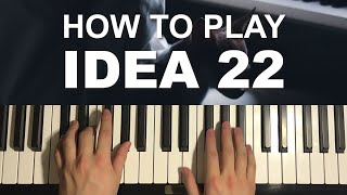 How To Play  Idea 22  Gibran Alcocer Piano Tutorial Lesson [upl. by Hound]