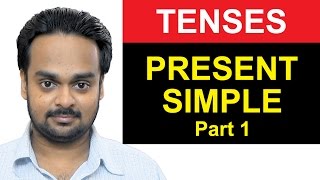 PRESENT SIMPLE TENSE – Part 1 – Where to Use Simple Present – Basic English Grammar [upl. by Yenwat]