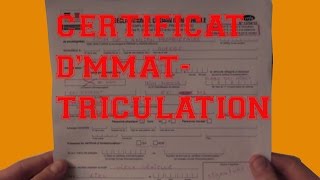 Remplir un certificat dimmatriculation de Mobylette  TUTO 3 TAYOBY [upl. by Esli933]