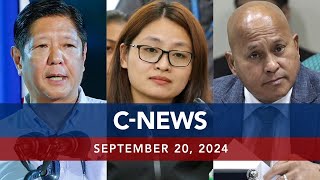 UNTV CNEWS  September 20 2024 [upl. by Nilo]