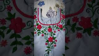 How make to embroidery jama design shorts embroiderydesignshortvideo viralvideo 1million [upl. by Armstrong]