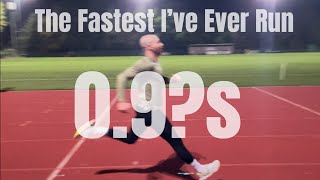 The Fastest I’ve Ever Run  Sprint Training Week  Breaking 7 8 [upl. by Alyce]