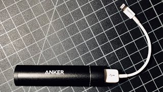 Anker PowerCore mini Review  3350mAh LipstickSized Portable Phone Charger [upl. by Ellehcit]