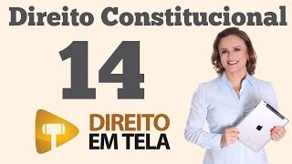 Direito Constitucional  Aula 14  Normas de Eficácia Limitada Institutivas e Programáticas [upl. by Aluor]