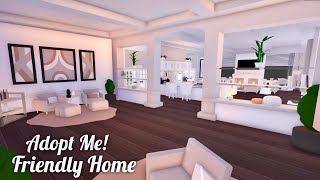 Aesthetic Soft Fall Friendly Home  Adopt Me  Full Speed Build and Tour  ROBLOX [upl. by Rector]