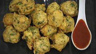 Methi Na Gota  Methi Na BhajiyaMethi Pakora  मेथी के पकोड़े Methi Gota Gujarati Snack Recipe [upl. by Buine]