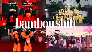 ✭ Bambou Shift  LR POV Roblox ✭ [upl. by Anohr]