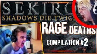 Sekiro Funny Rage compilation sekiro deaths funny moments highlights and streamer 2 [upl. by Adnorrahs]