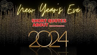 New Years Eve Quotes  Top Inspirational amp Motivational Quotes for New Year [upl. by Hcahsem]