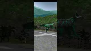 JURASSIC WORLD THE GAME IGUANOSUCHUS BATTLE [upl. by Noinatrad]