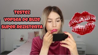 Testez vopsea de buze Clarins Water lip stain [upl. by Danaher]