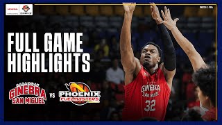 BRGY GINEBRA vs PHOENIX  FULL GAME HIGHLIGHTS  PBA SEASON 49 GOVERNORS CUP  SEPT 6 2024 [upl. by Donela]