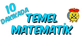 5dkda TEMEL MATEMATİK [upl. by Eldoria297]