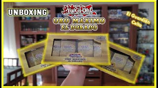 Unboxing Oro Máximo El Dorado YuGiOh 2021  ¿Nuevas Ilustraciones [upl. by Atiram804]