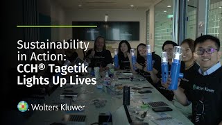 Sustainability in Action CCH® Tagetik Lights Up Lives [upl. by Lynus]