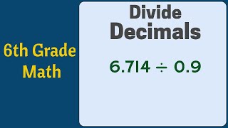 Divide Decimals with Tenths and Hundredths  5th amp 6th Grade [upl. by Alvarez620]