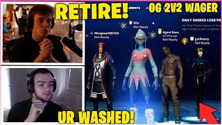 CLIX amp MONGRAAL Return to Wagers in OG FORTNITE and Challenge Mr SAVAGE to a 2v2 Zone Wars WAGER [upl. by Ahsaret]