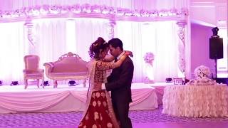 Nepali Wedding First Dance  KhusbuWedsNiraj [upl. by Simeon916]