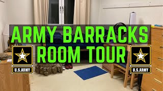 ARMY BARRACKS ROOM TOUR 2019  VILSECK GERMANY [upl. by Oijile]