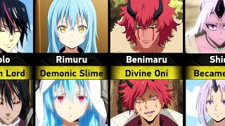 Tensura Character Changes after Evolution [upl. by Judi957]