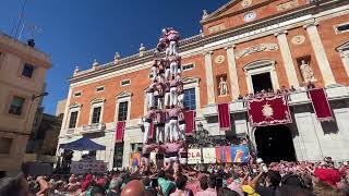 5de8 Xiquets de Tarrqgona al 1r dounenge de festes [upl. by Yerggoeg]