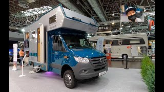 BIMOBIL LBX 365 OFFROAD ALLRAD 4X4 EXPEDITION RV CAMPER MB SPRINTER WALKAROUND AND INTERIOR [upl. by Burch]