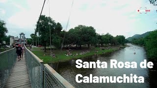 Santa Rosa de Calamuchita recorriendo el río el centro y la costanera  Córdoba TeVé [upl. by Aidin]