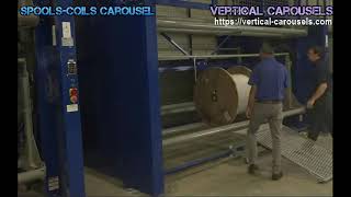 SpoolCoils Carousel For Vertical Storage Of Cable Spools  Heavy Coils Upto 4000 kg [upl. by Alvy483]