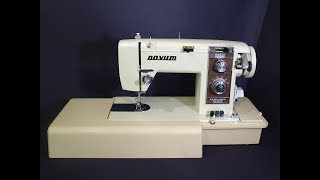 Novum MK IX sewing machine [upl. by Noteloc]