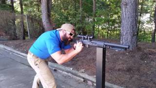 Shooting Suppressed Brügger amp Thomet SPR300 300BLK Sniper Rifle [upl. by Chak]