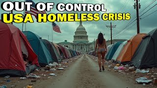 SHOCKING Homeless Crisis in Americas Richest Cities Worse Than You Think [upl. by Irakuy789]