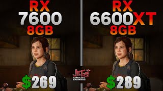 RX 7600 vs RX 6600 XT  Tested in 15 games [upl. by Aihpos]