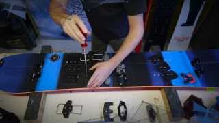 How To Setting up your Salomon Premiere Splitboard [upl. by Moorefield]