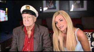 Robin Leach interviews Hugh Hefner and Crystal Harris [upl. by Fitting2]