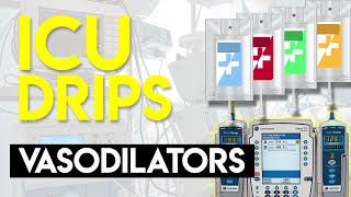 Vasodilators  ICU Drips [upl. by Joyann]