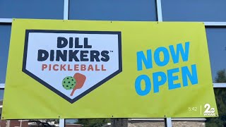 Dill Dinkers opens first pickleball club in Cockeysville [upl. by Jordana573]