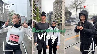 Race Vlog in Zürich  Marathon Wochenende SchokoladenTasting mit Aditotoro und neue Bestzeit [upl. by Gerlac90]