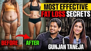 Easiest Weight Loss Diet😱Intermittent Fasting Best Exercise to Burn Belly fat  Gunjan Realhit [upl. by Sudaorb]