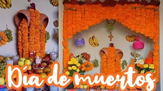 Ofrenda de Día de Muertos México 🧡 El Altar de Mamá Moy  Ame Mayén [upl. by Arbmat]